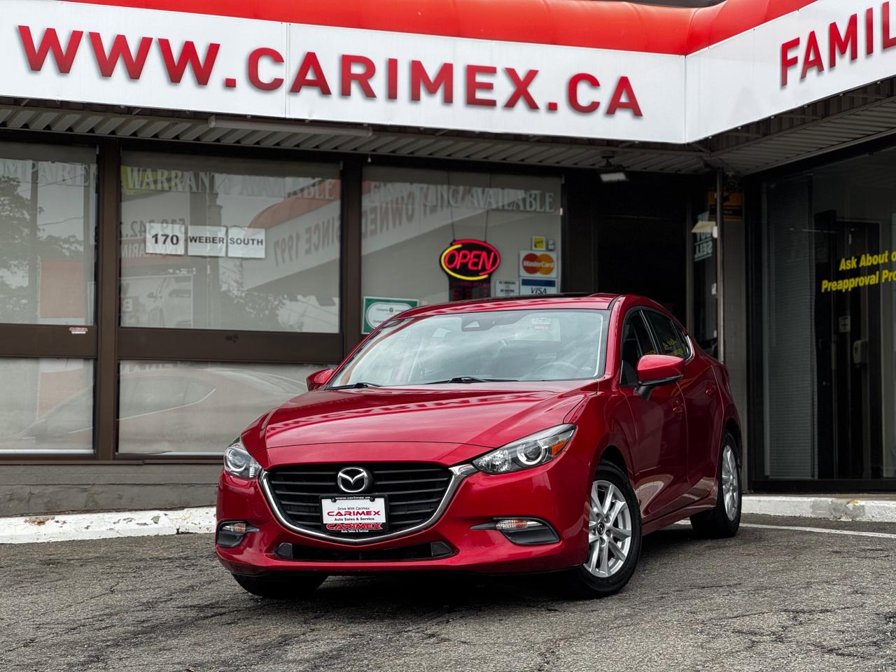 Used 2017 Mazda MAZDA3 GS Manual | Accident Free | BSM | Sunroof | Navigation for sale in Waterloo, ON