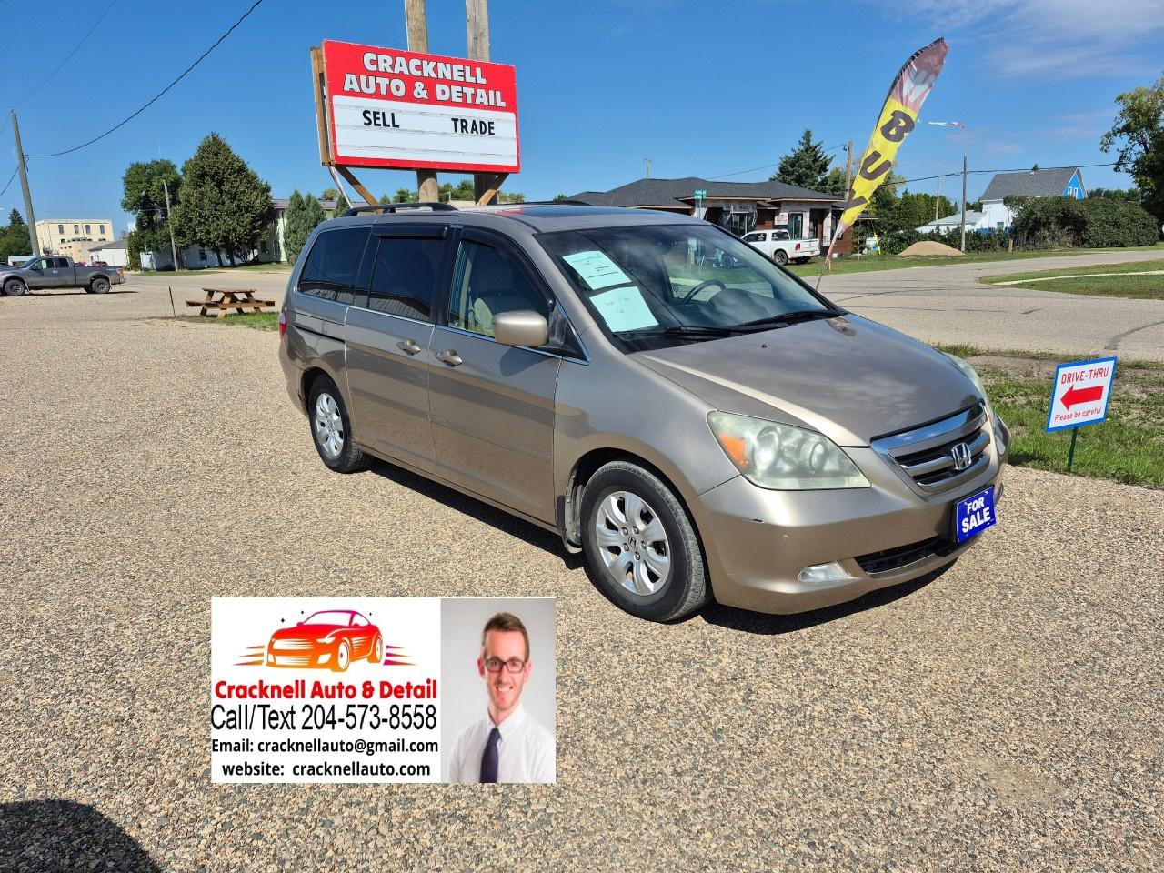 Used 2007 Honda Odyssey Touring for sale in Carberry, MB