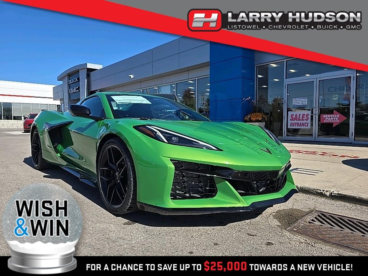 New 2026 Chevrolet Corvette Z06 for sale in Listowel, ON