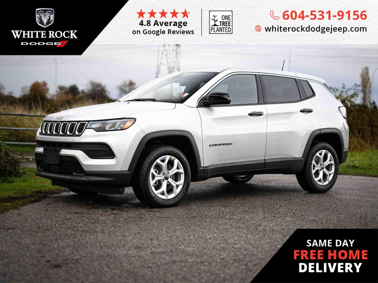 New 2026 Jeep Compass Sport for sale in Surrey, BC
