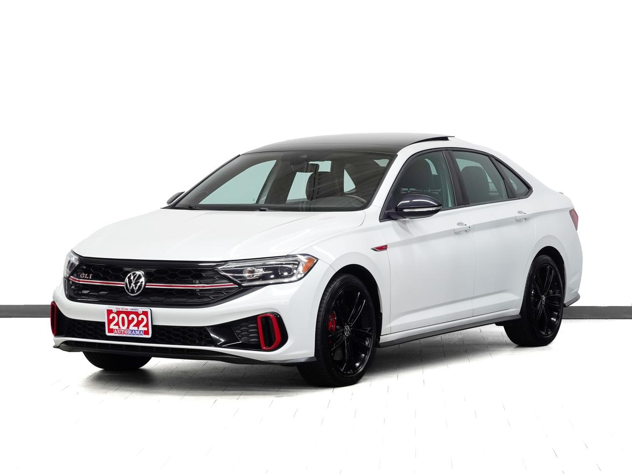 2022 Volkswagen Jetta GLI Nav | Leather | Sunroof | ACC | BSM | CarPlay