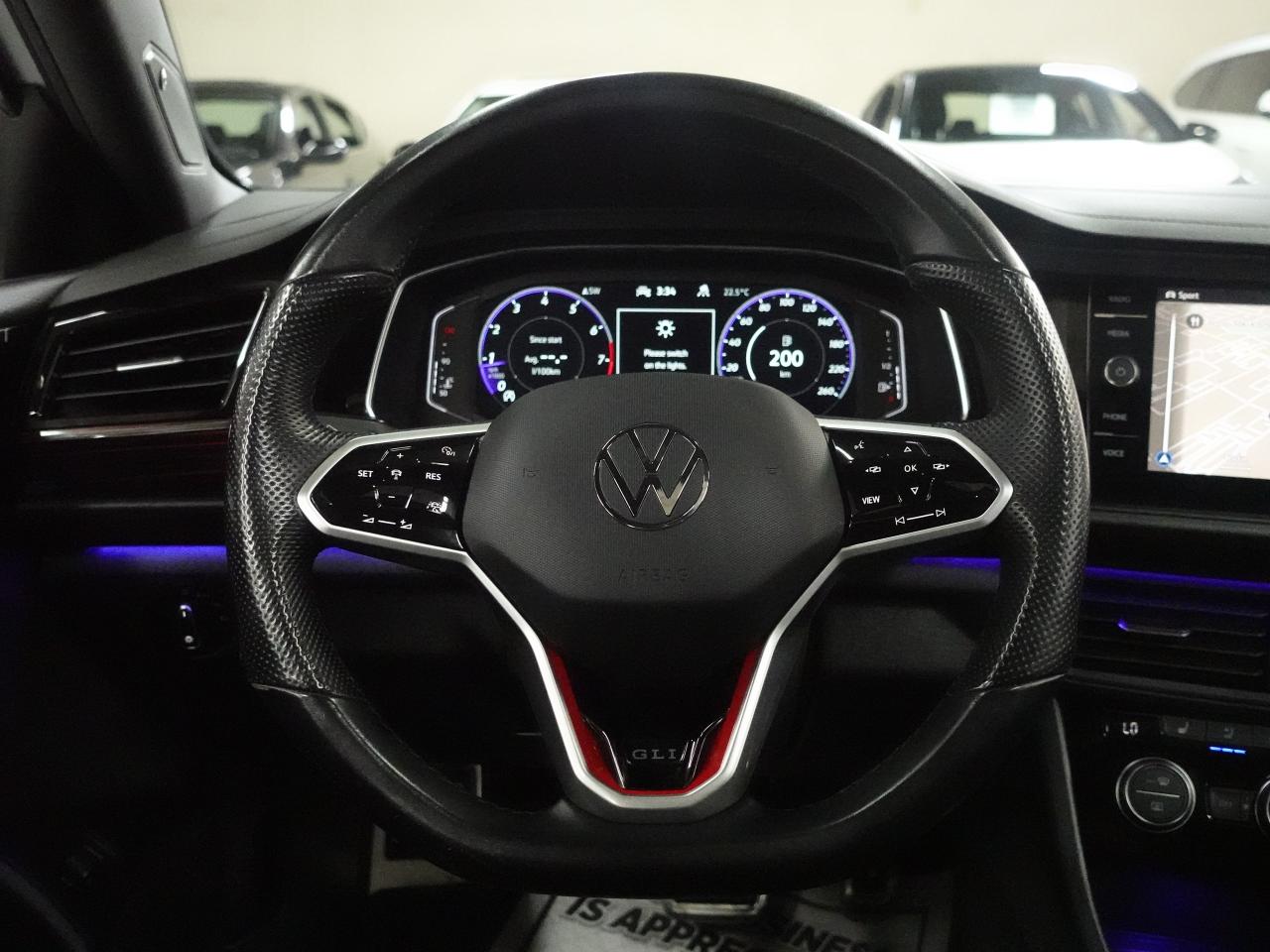 2022 Volkswagen Jetta GLI Nav | Leather | Sunroof | ACC | BSM | CarPlay