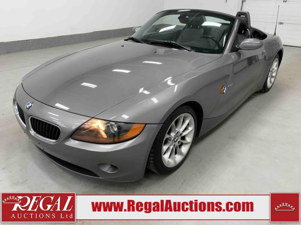 Used 2003 BMW Z4  for sale in Calgary, AB