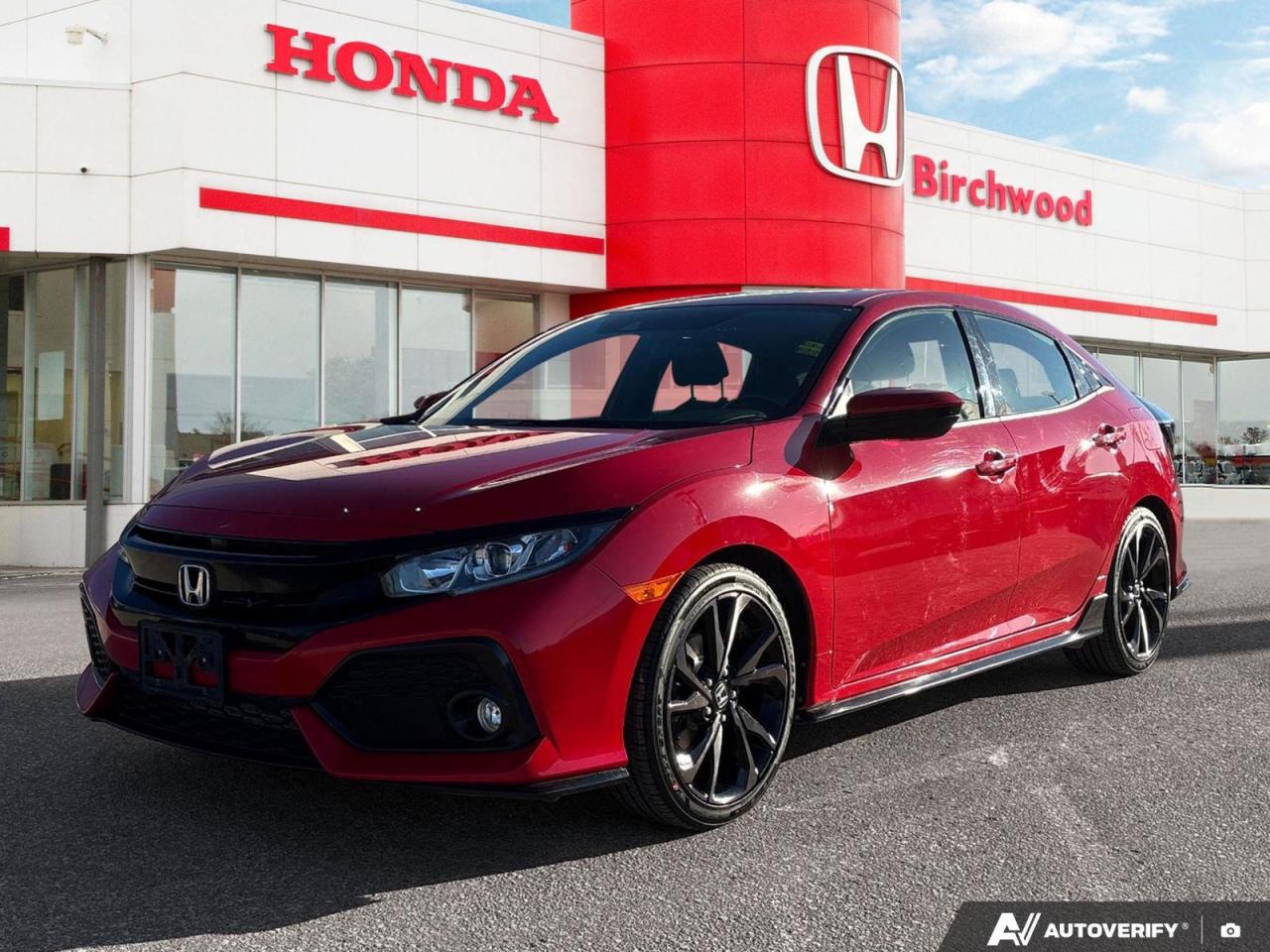 Used 2019 Honda Civic Hatchback Sport 1.5 Turbo | Sunroof | Hatchback for sale in Winnipeg, MB