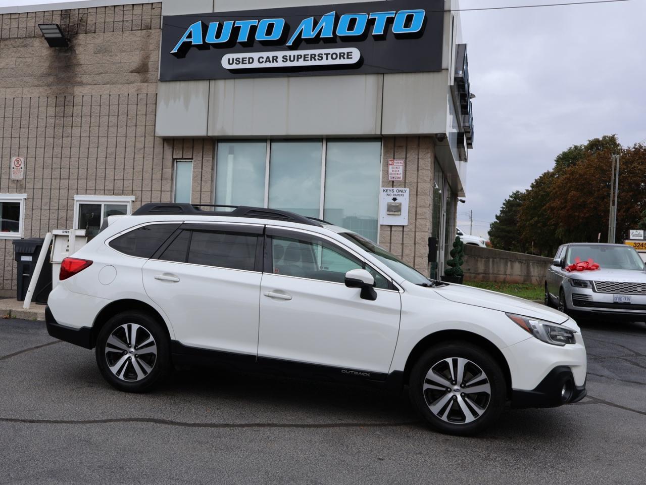Used 2018 Subaru Outback 3.6R LIMITED AWD CERTIFIED *ACCIDENT FREE*SUBARU MAINTAIN* NAVI CAMERA HEATED STEERING/4 SEATS SUNROOF B.SPOT P.SHIFTERS for sale in Burlington, ON