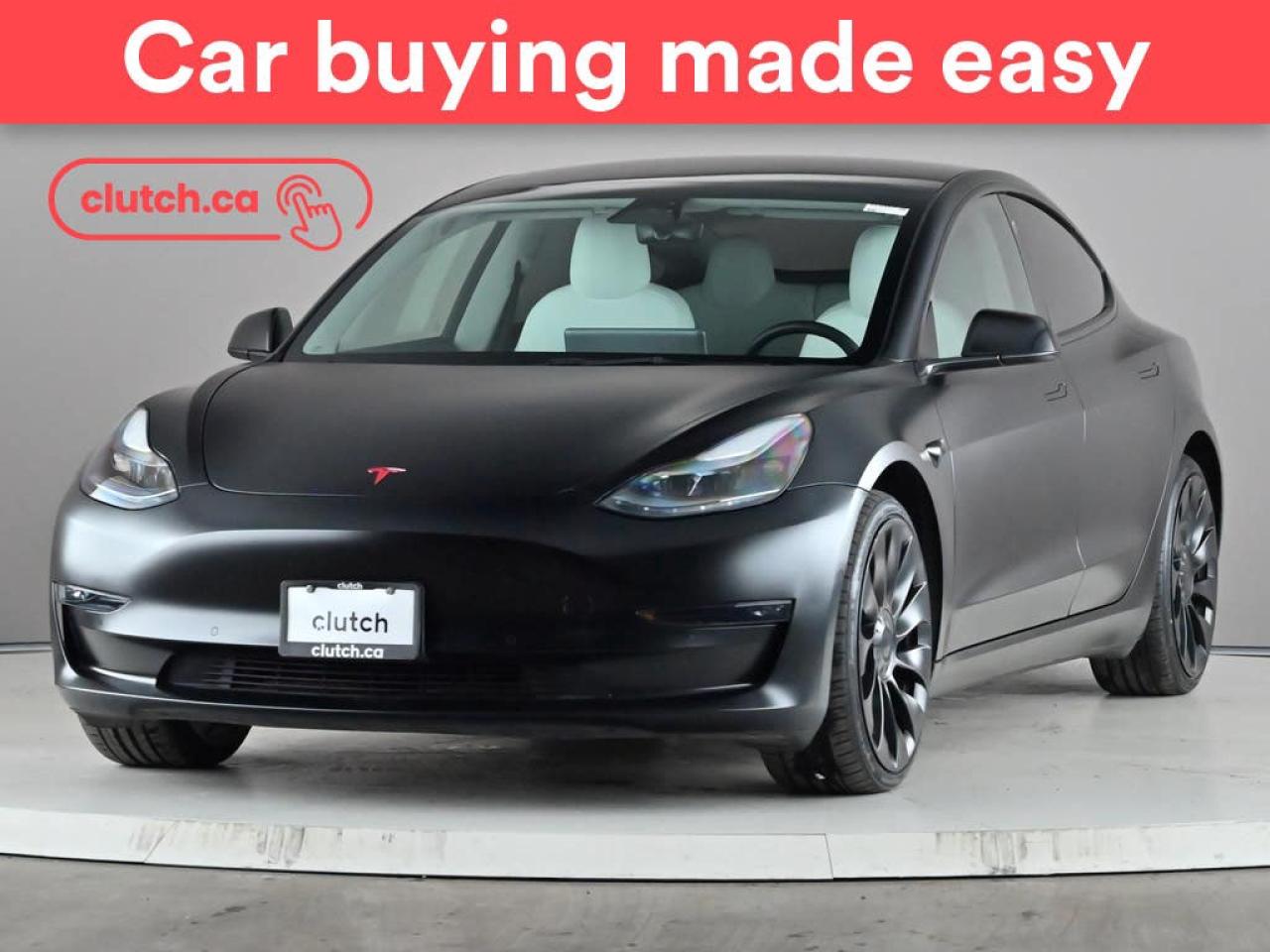 Used 2022 Tesla Model 3 Performance AWD w/ Nav, Heated Front Seats, Rearview Cam for sale in Toronto, ON