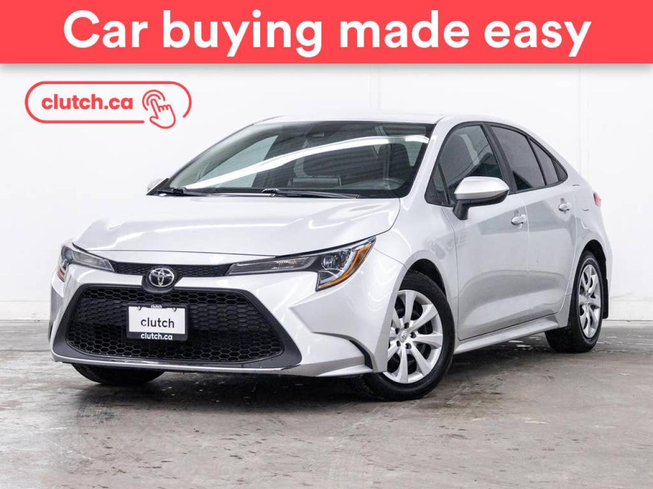 Used 2021 Toyota Corolla LE w/ Apple CarPlay & Android Auto, Front Heated Seats, Rearview Cam for sale in Toronto, ON