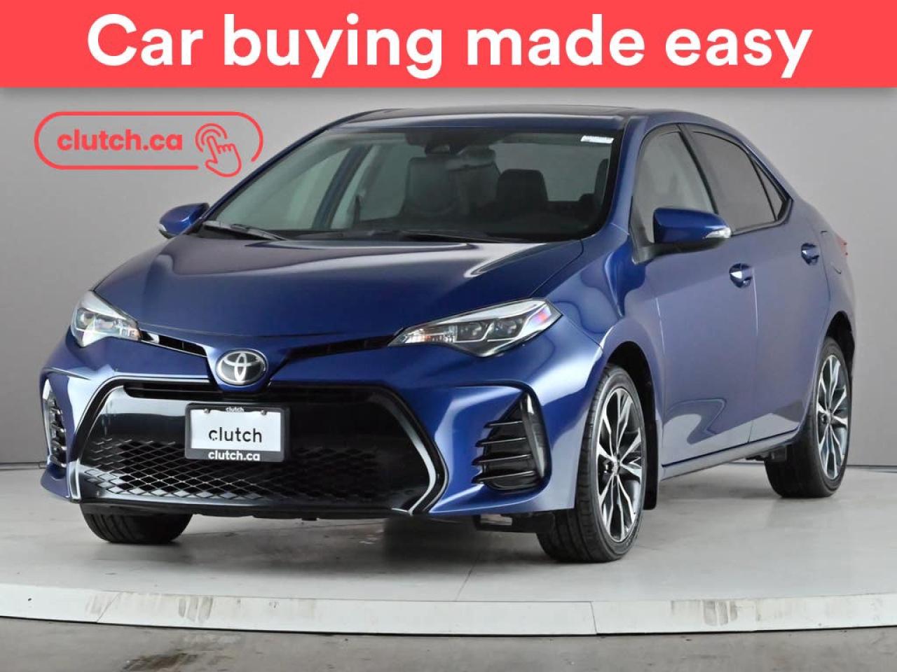 Used 2017 Toyota Corolla SE w/ Upgrade Pkg. w/ Heated Front Seats, Rearview Camera, Cruise Control for sale in Toronto, ON