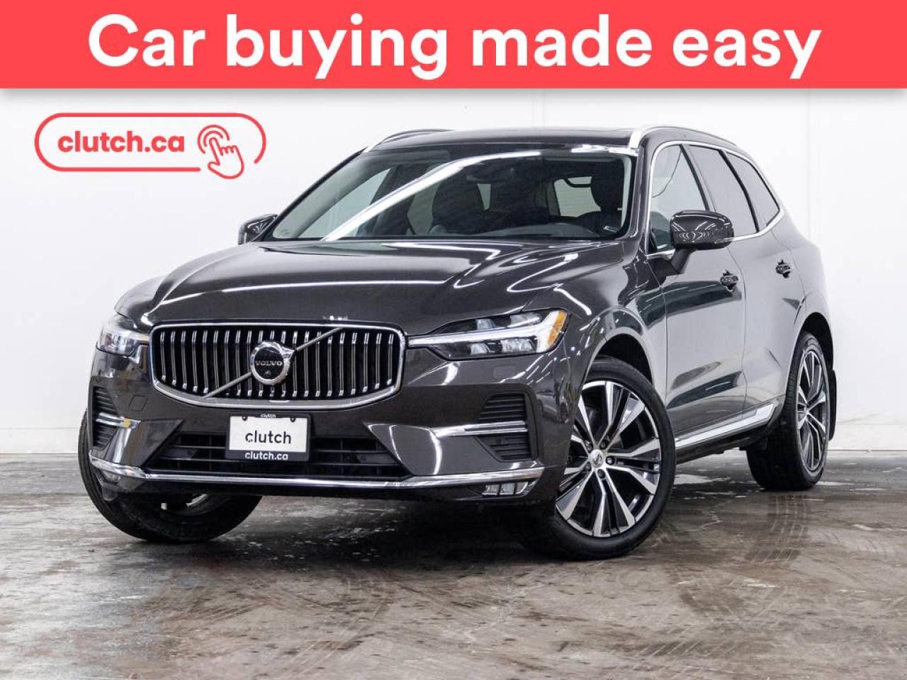 Used 2022 Volvo XC60 Inscription B6 AWD w/Apple CarPlay & Android Auto, Heated Front Seats, Backup Cam for sale in Toronto, ON