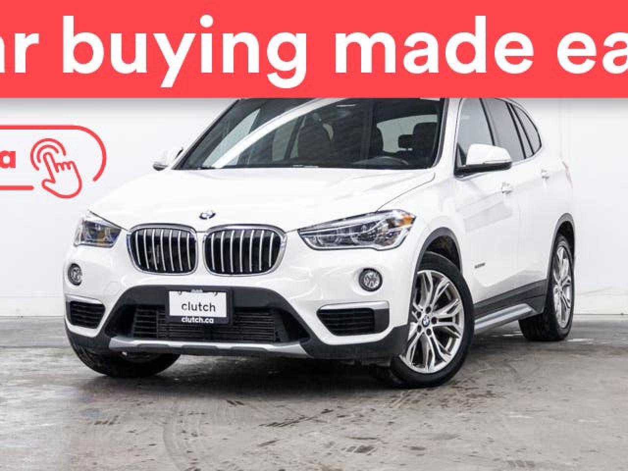 Used 2018 BMW X1 xDrive28i AWD w/Apple CarPlay, Heated Front Seats, Backup Cam for sale in Toronto, ON