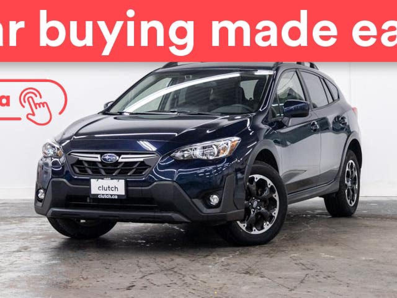 Used 2023 Subaru XV Crosstrek Touring AWD w/ EyeSight Pkg w/ Apple CarPlay & Android Auto, Heated Steering Wheel, Heated Front Seats for sale in Toronto, ON