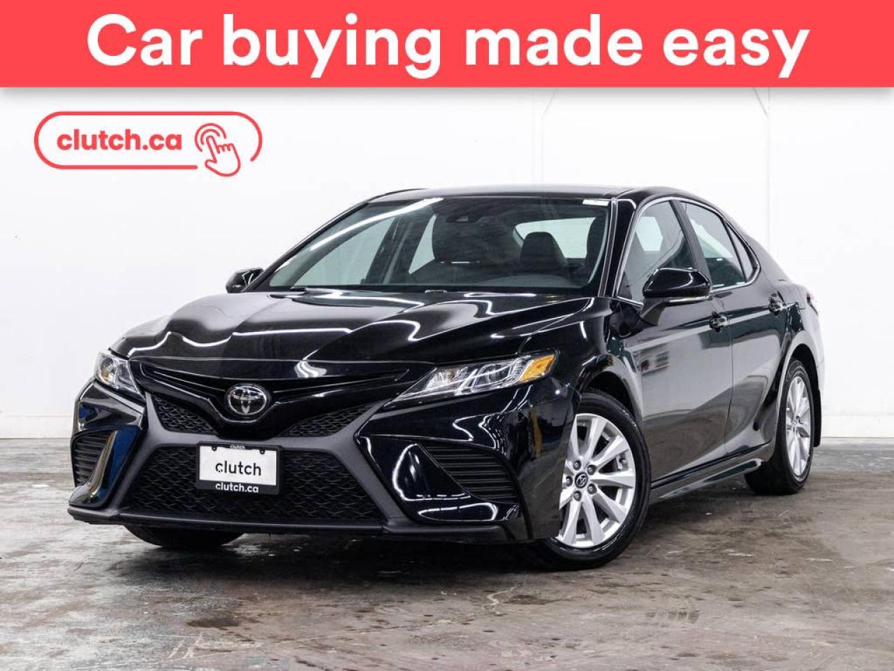 Used 2020 Toyota Camry SE w/Apple CarPlay & Android Auto, Heated Front Seats, Backup Cam for sale in Toronto, ON