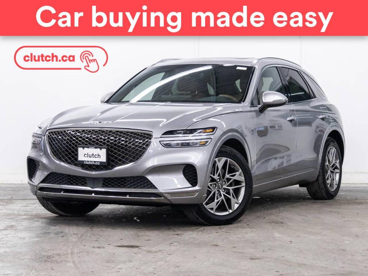 Used 2022 Genesis GV70 2.5T ADVANCED AWD w/ Apple CarPlay & Android Auto, Nav, Panoramic Moonroof for sale in Toronto, ON