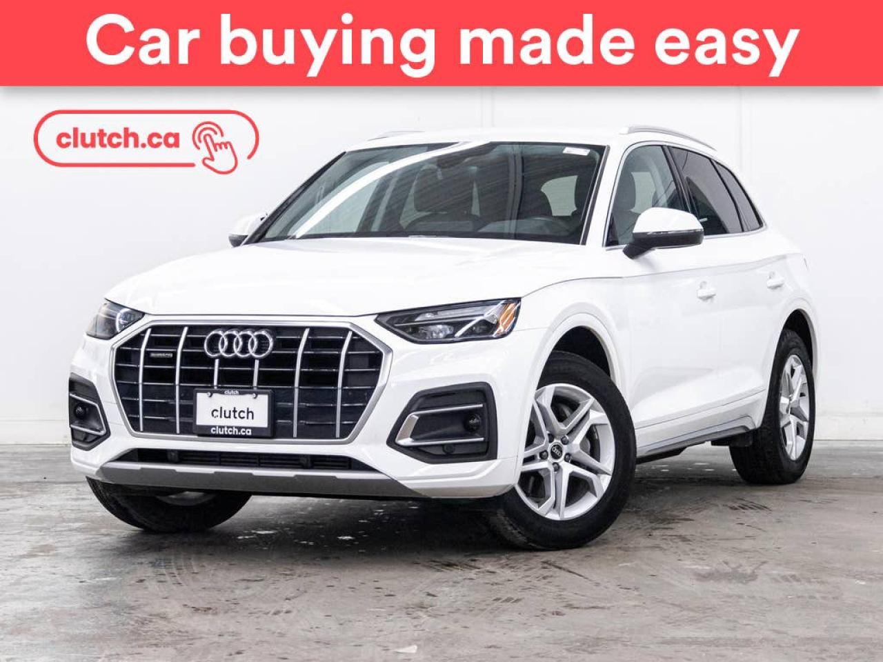 Used 2021 Audi Q5 Komfort AWD w/Apple CarPlay & Android Auto, Heated Front Seats, Backup Cam for sale in Toronto, ON