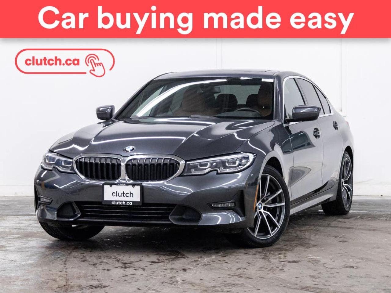 Used 2020 BMW 3 Series 330i xDrive w/ Apple CarPlay & Android Auto, Sunroof, Nav for sale in Toronto, ON