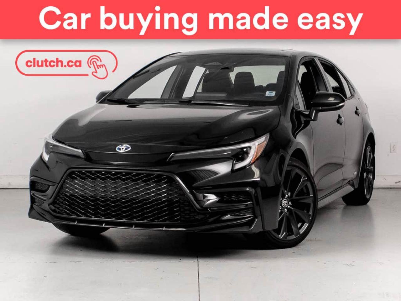 Used 2025 Toyota Corolla Hybrid SE AWD w/ Rearview Cam, Power Sunroof, Heated Seats for sale in Bedford, NS