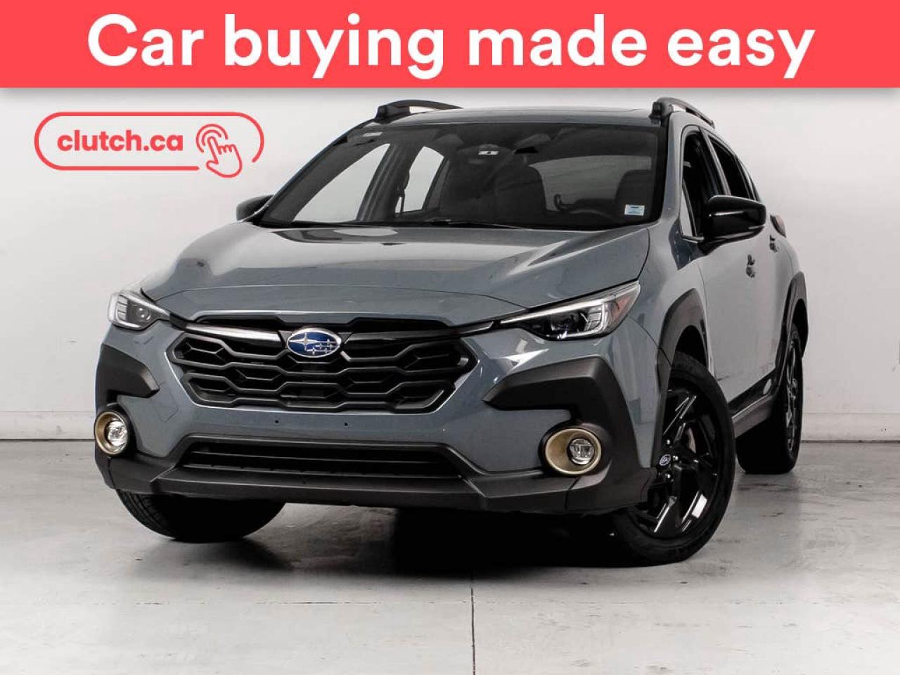 Used 2024 Subaru XV Crosstrek Onyx AWD w/ Sunroof, Heated Seats, Rearview Cam for sale in Bedford, NS