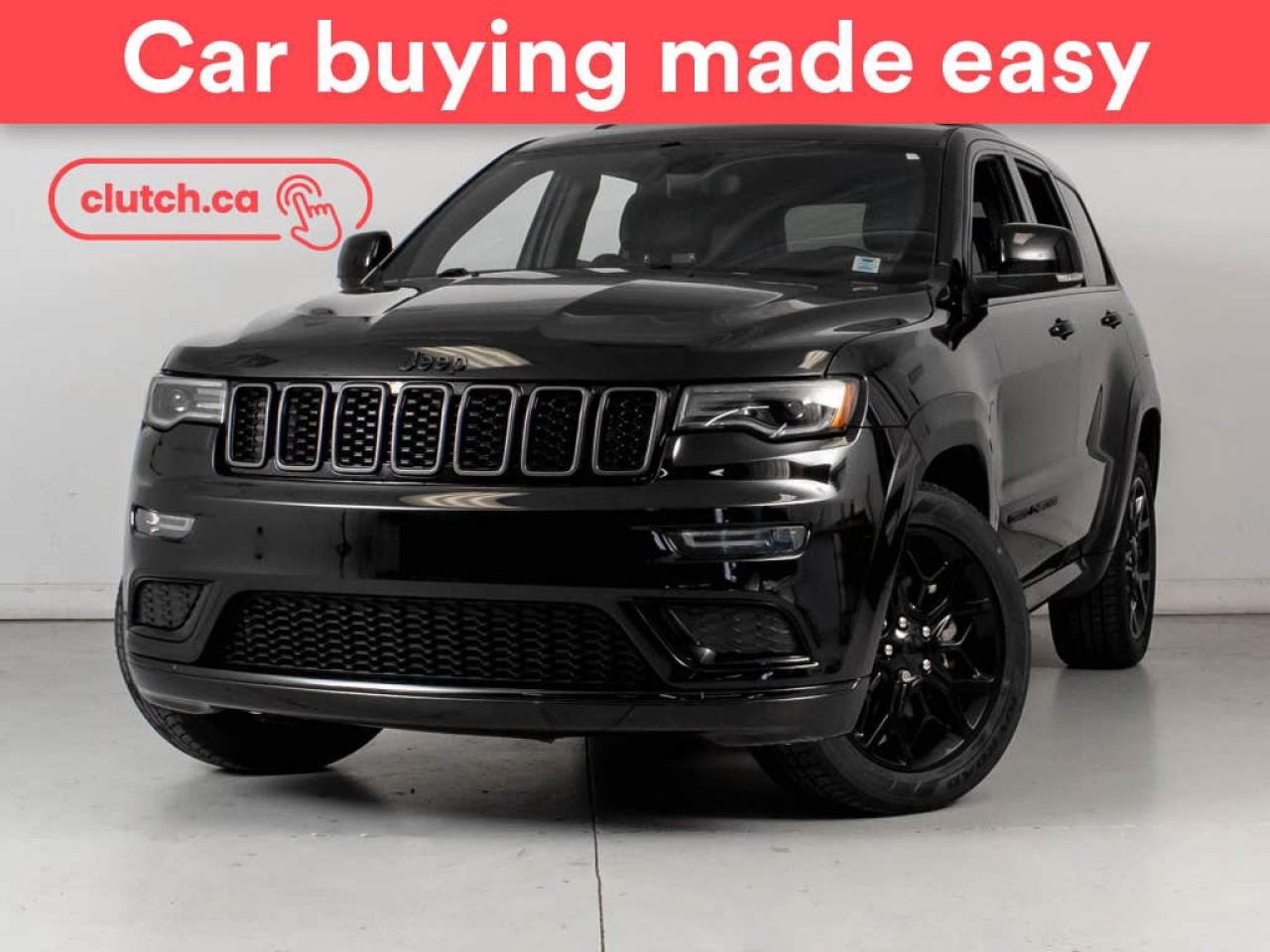 Used 2021 Jeep Grand Cherokee Limited X 4x4 w/Bluetooth, Rearview Camera, Cruise Control for sale in Bedford, NS