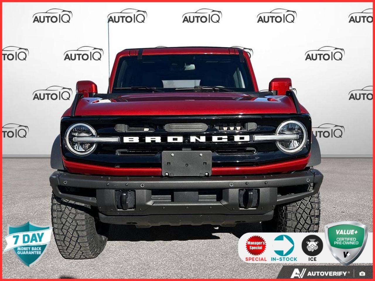 2022 Ford Bronco Wildtrak WILDTRAK SASQUATCH PACKAGE V6 CERTIFIED Photo