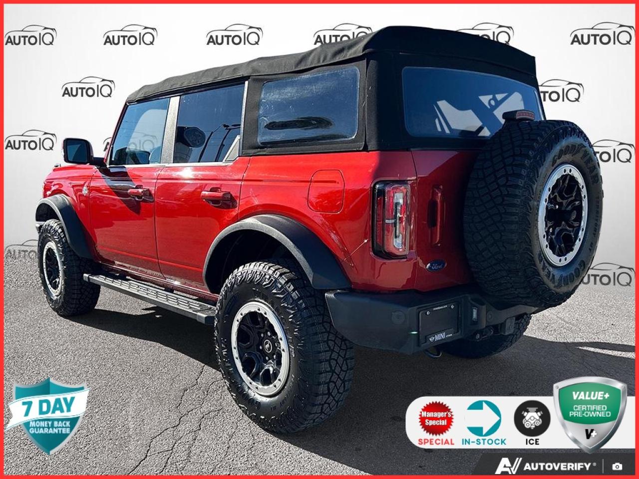 2022 Ford Bronco Wildtrak WILDTRAK SASQUATCH PACKAGE V6 CERTIFIED Photo