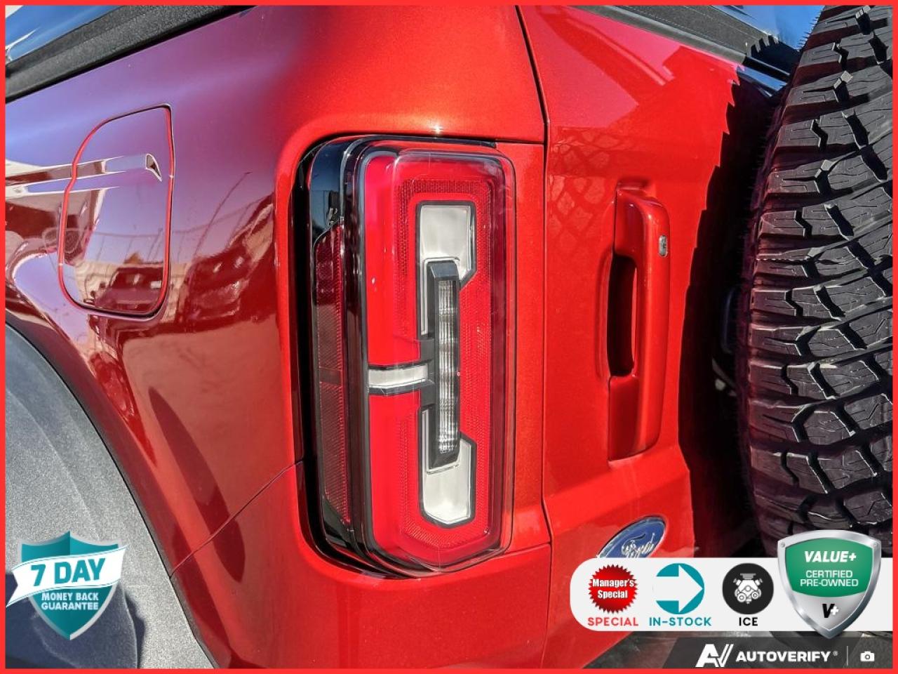 2022 Ford Bronco Wildtrak WILDTRAK SASQUATCH PACKAGE V6 CERTIFIED Photo