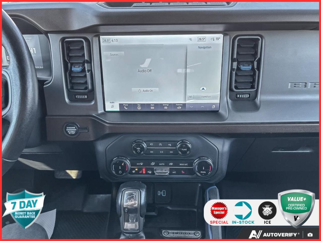 2022 Ford Bronco Wildtrak WILDTRAK SASQUATCH PACKAGE V6 CERTIFIED Photo