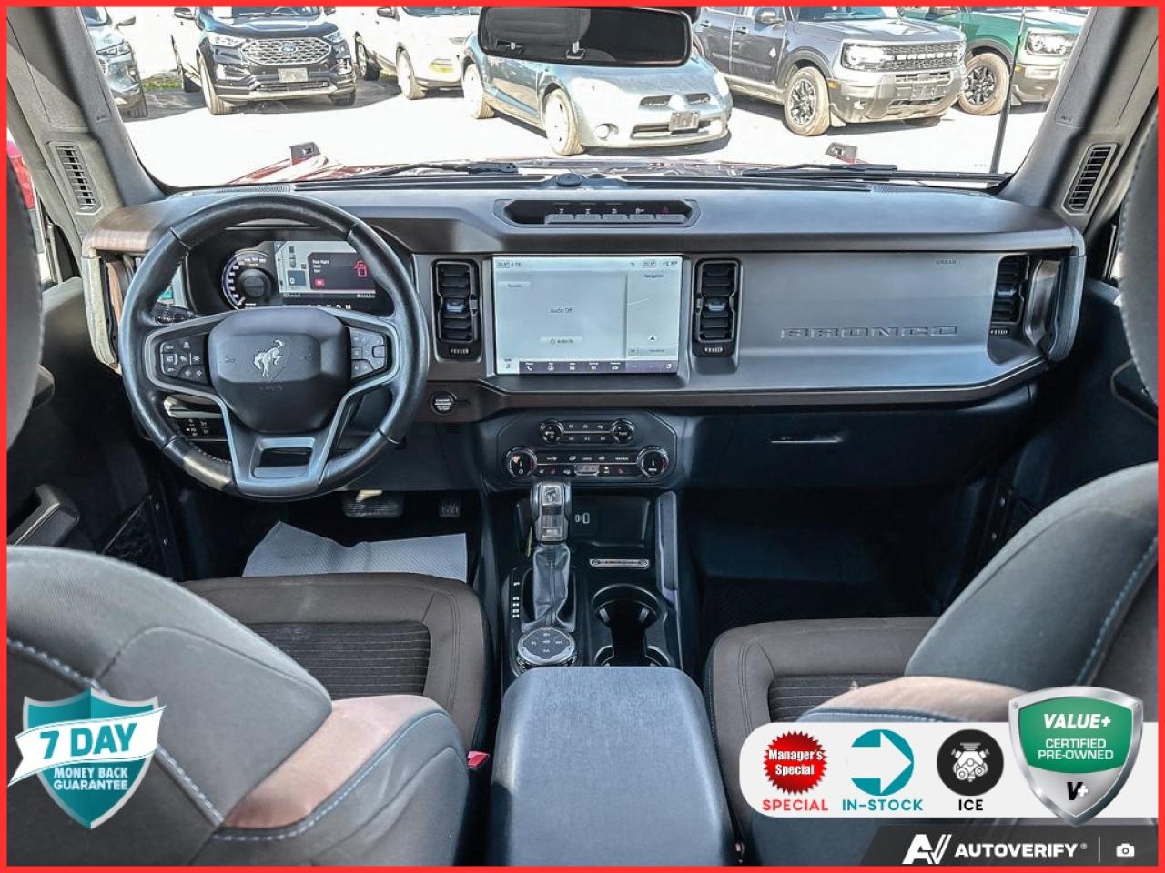 2022 Ford Bronco Wildtrak WILDTRAK SASQUATCH PACKAGE V6 CERTIFIED Photo