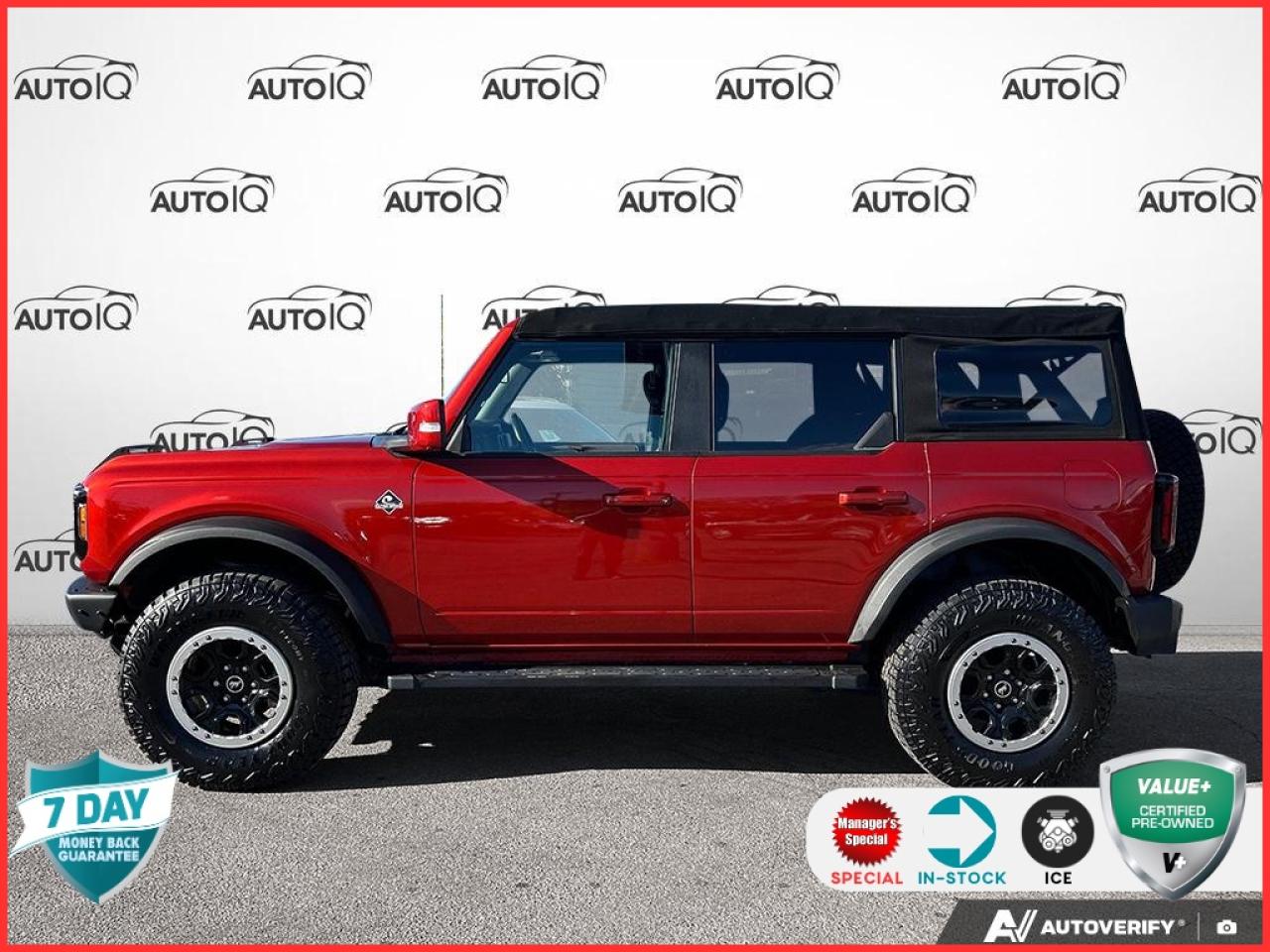 2022 Ford Bronco Wildtrak WILDTRAK SASQUATCH PACKAGE V6 CERTIFIED Photo