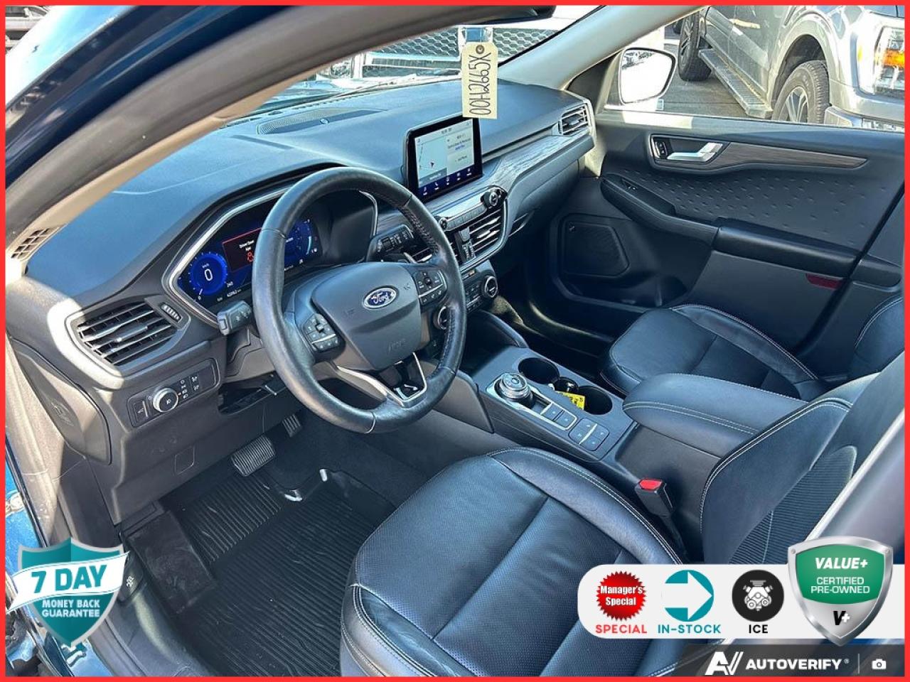 2020 Ford Escape Titanium AWD TITANIUM LEATHER LOW KMS CERTIFIED! Photo