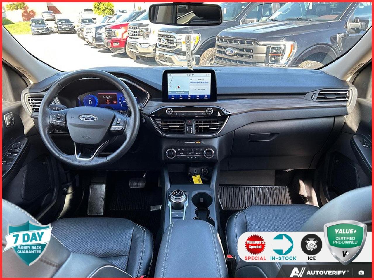 2020 Ford Escape Titanium AWD TITANIUM LEATHER LOW KMS CERTIFIED! Photo