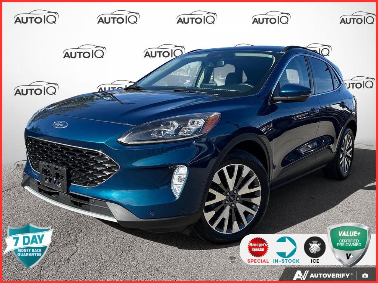 Used 2020 Ford Escape Titanium AWD TITANIUM LEATHER LOW KMS CERTIFIED! for sale in Hamilton, ON