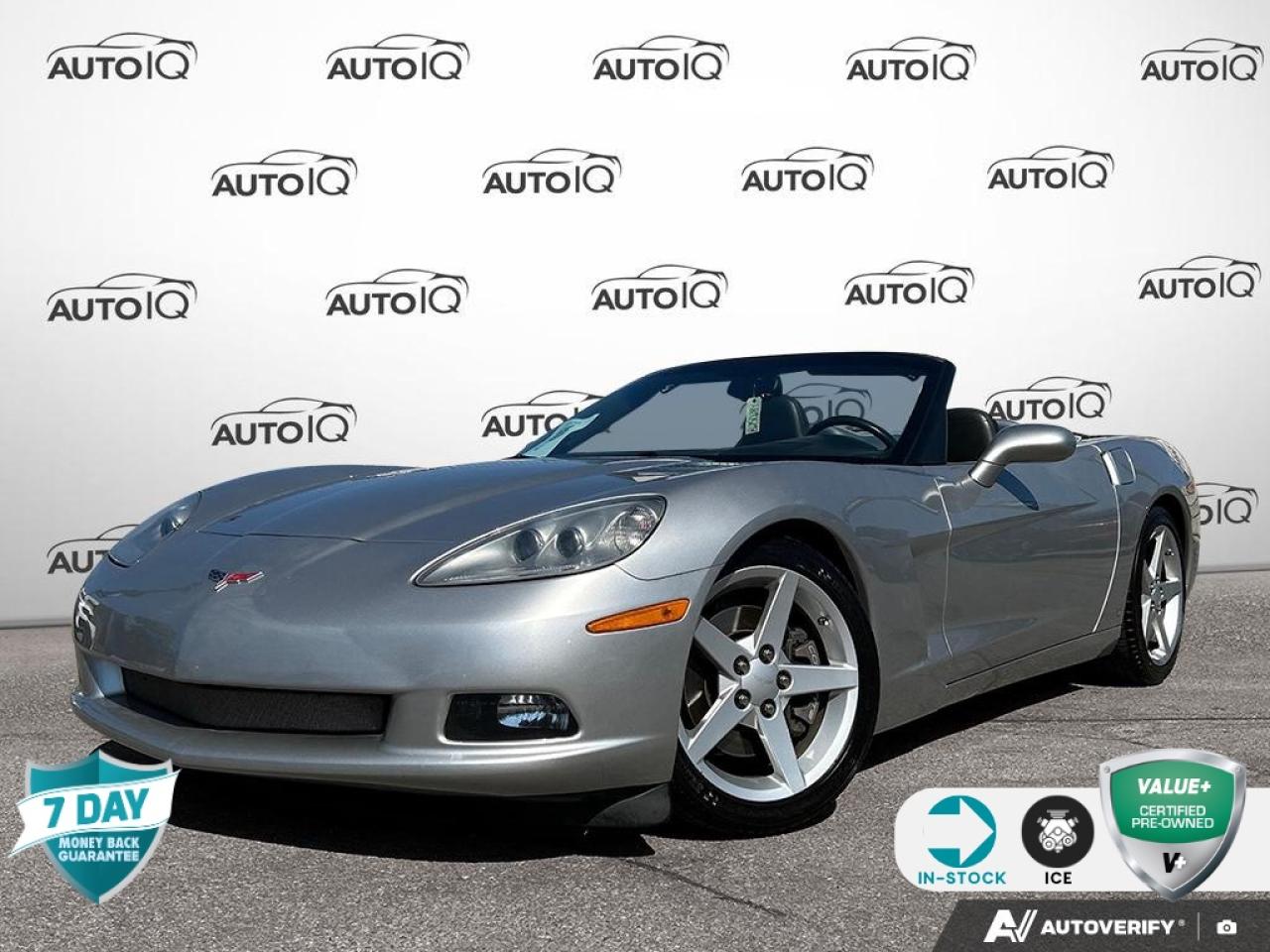 Used 2007 Chevrolet Corvette CONVERITABLE MANUAL LEATHER LOW KMS NO ACCIDENTS for sale in Hamilton, ON