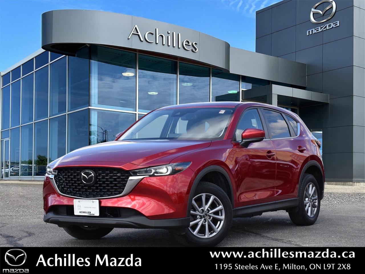 Used 2022 Mazda CX-5 GS-AWD, ALLOYS, LEATHERETTE for sale in Milton, ON