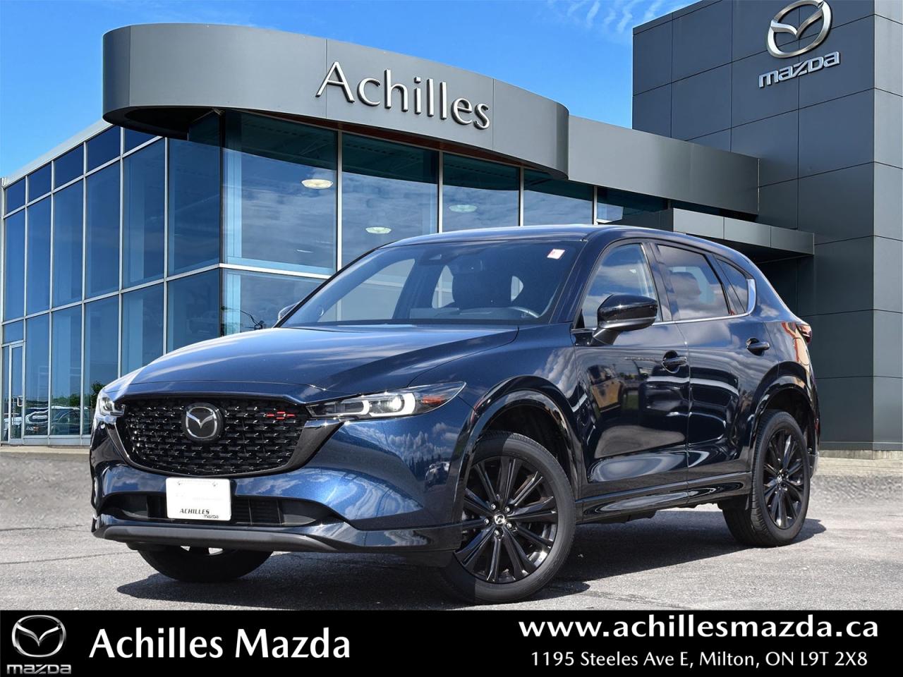 Used 2022 Mazda CX-5 Sport Design w/Turbo SPORT DESIGN, TURBO, LEATHER, MOONROOF, BOSE for sale in Milton, ON