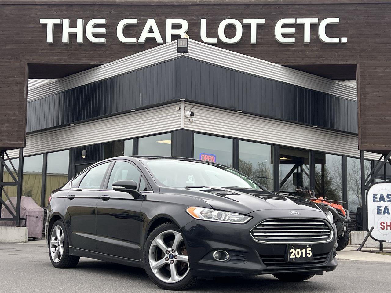 Used 2015 Ford Fusion AWD, SIRIUS XM, HEATED FRONT SEATS, BACK UP CAMERA!! for sale in Sudbury, ON