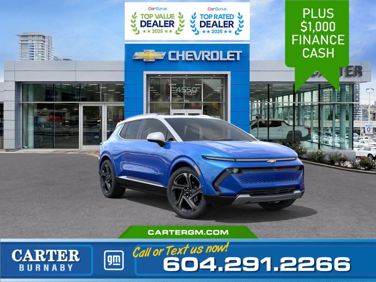 New 2025 Chevrolet Equinox EV LT FWD | Double Costco Bonus: Up to $2,400! for sale in Burnaby, BC