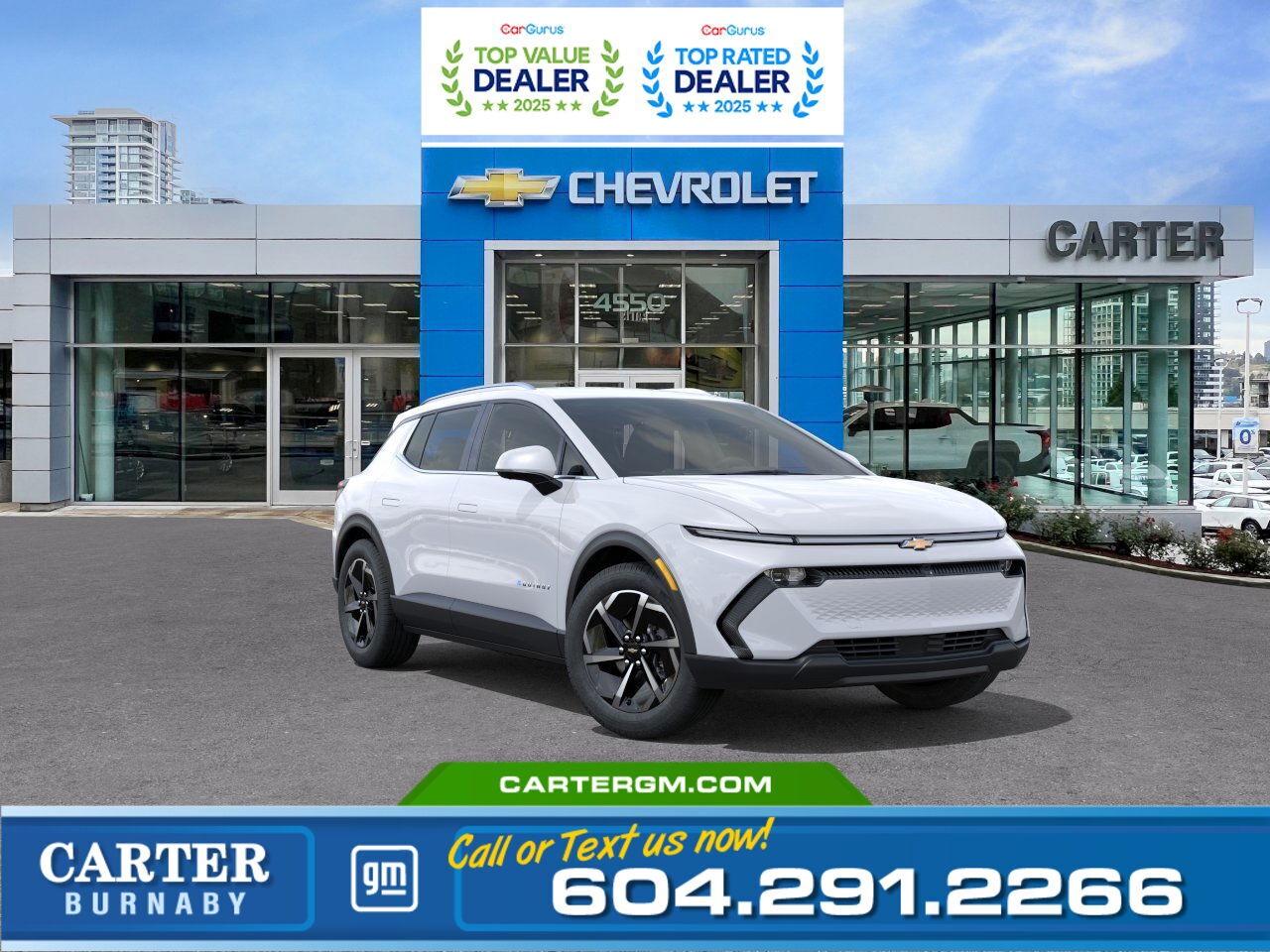 New 2026 Chevrolet Equinox EV for sale in Burnaby, BC