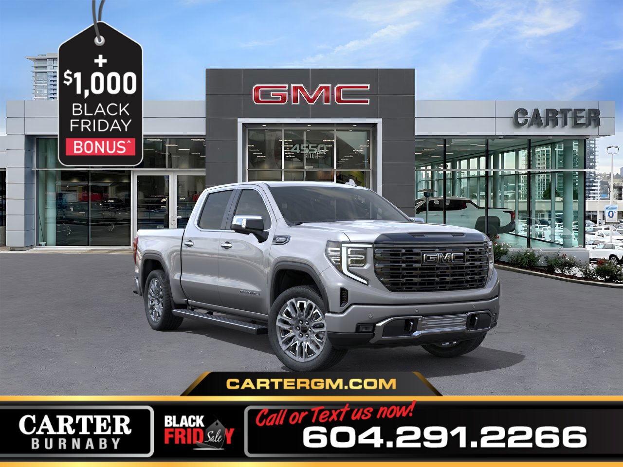 New 2026 GMC Sierra 1500 DENALI ULTIMATE 4WD | LEATHER INT/TRAILERING PKG for sale in Burnaby, BC