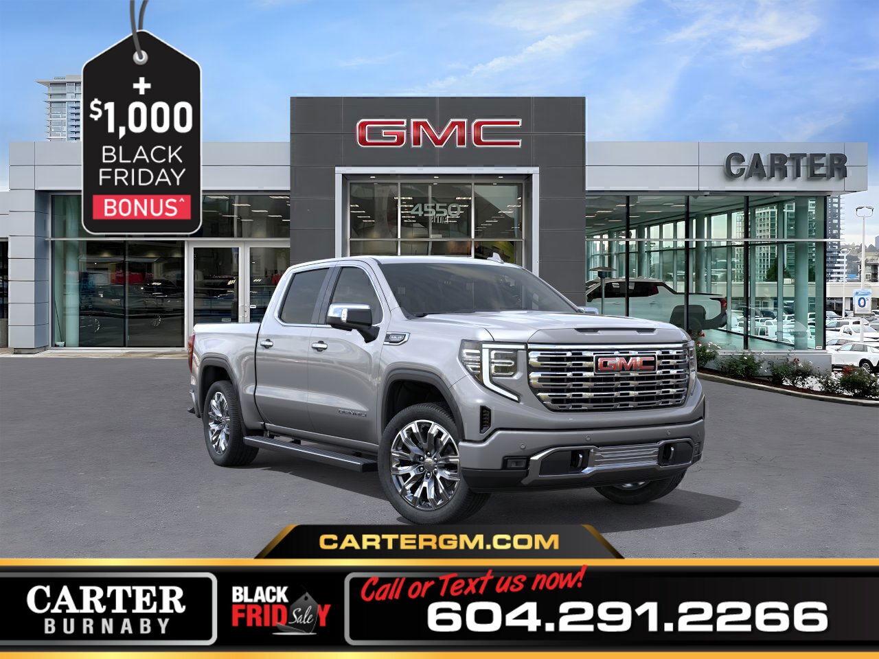 New 2026 GMC Sierra 1500 DENALI 4WD | LTHR SEATS/TRAILERING PKG/13.4