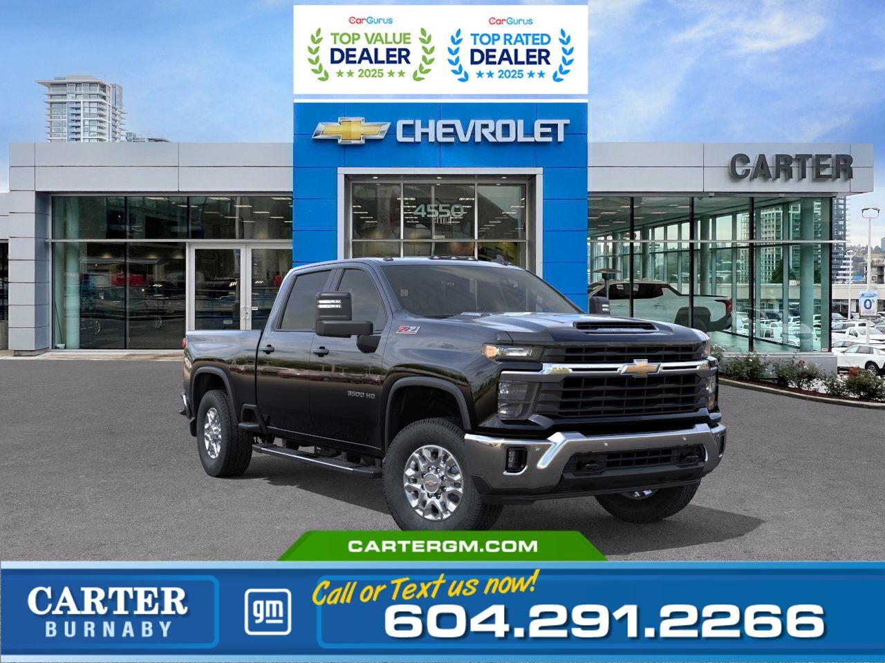New 2026 Chevrolet Silverado 3500HD LT 4WD | 6.6L ENG/Z71 OFF-ROAD/LEATHER SEATING for sale in Burnaby, BC
