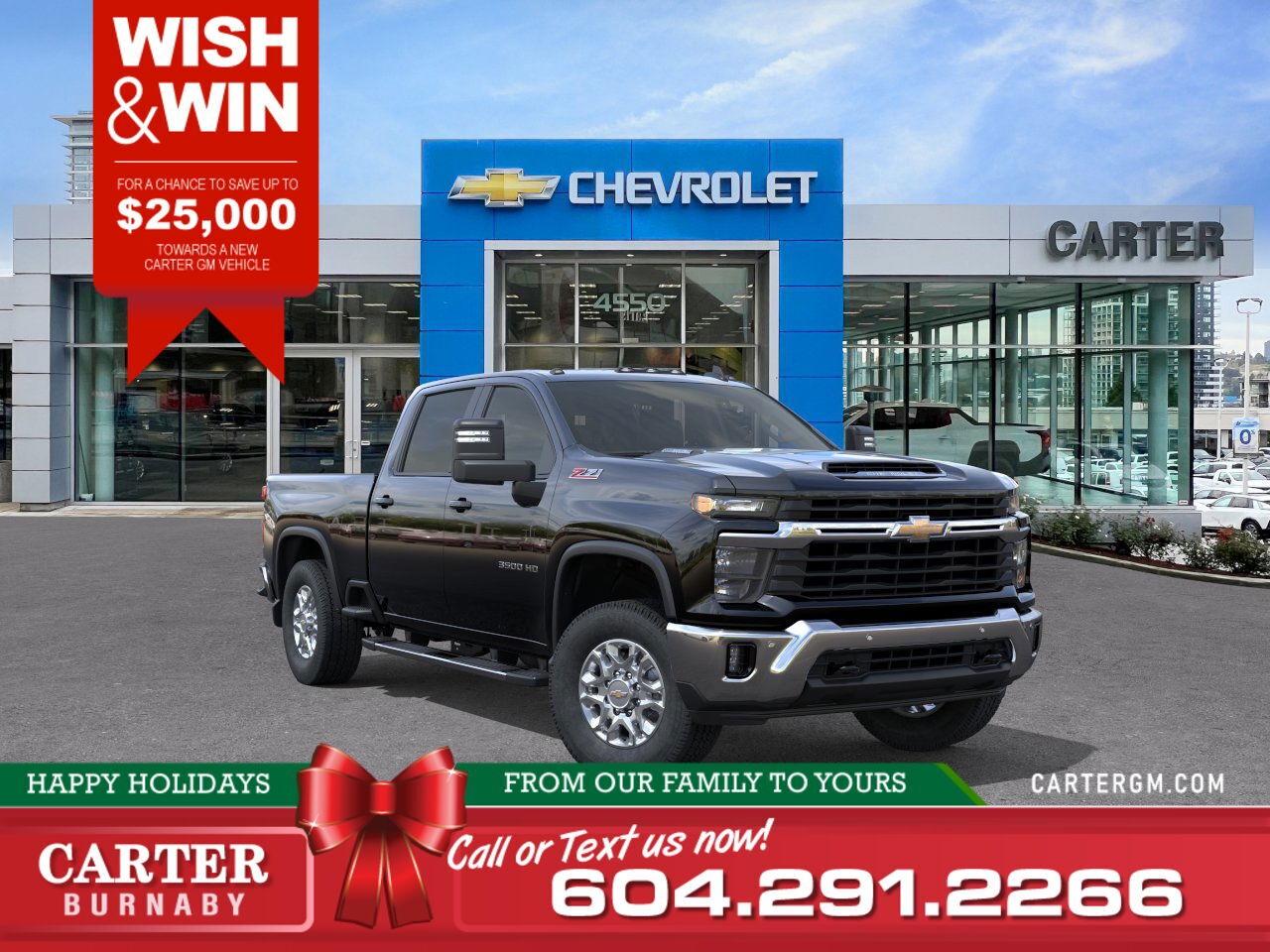 New 2026 Chevrolet Silverado 3500HD LT 4WD | WISH & WIN - SAVE UP TO $25,000! for sale in Burnaby, BC