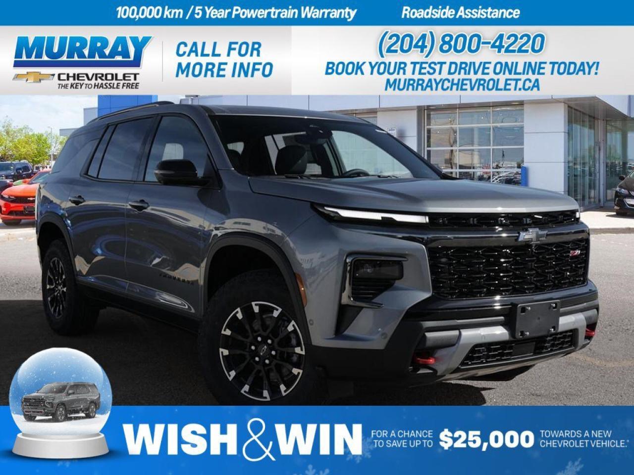 New 2026 Chevrolet Traverse Z71 for sale in Winnipeg, MB