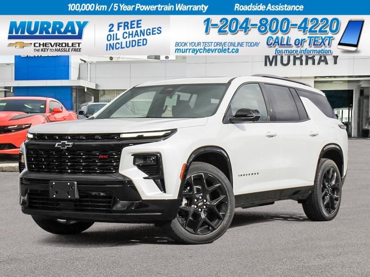 New 2026 Chevrolet Traverse RS for sale in Winnipeg, MB