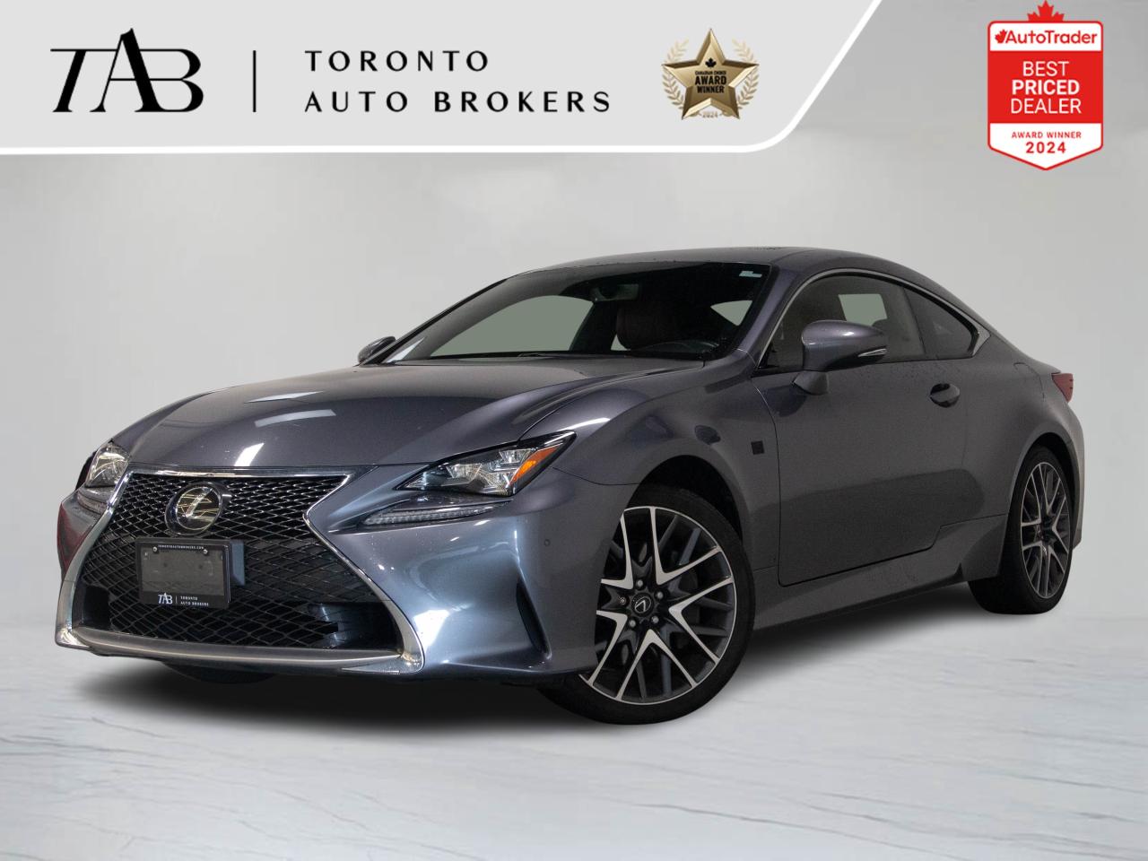 Used 2016 Lexus RC 350 COUPE | AWD | F SPORT | SUNROOF | for sale in Vaughan, ON