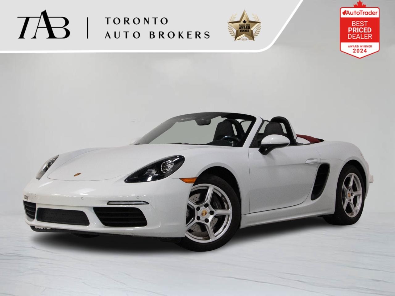 Used 2019 Porsche Boxster 718 ROADSTER | SOFT TOP | RED INTERIOR | LOW KM for sale in Vaughan, ON