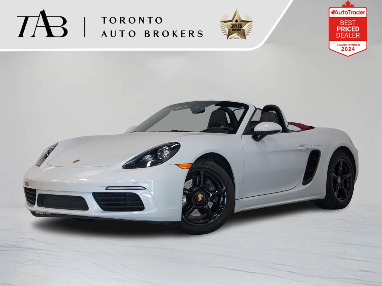 Used 2019 Porsche Boxster 718 SOFT TOP | RED INTERIOR | LOW KM for sale in Vaughan, ON