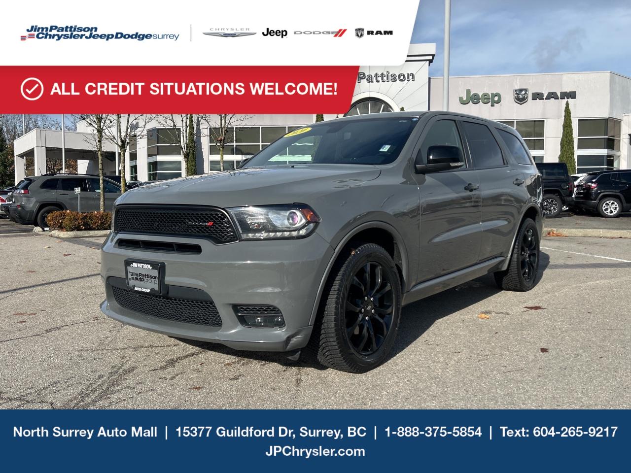 Used 2020 Dodge Durango GT AWD for sale in Surrey, BC