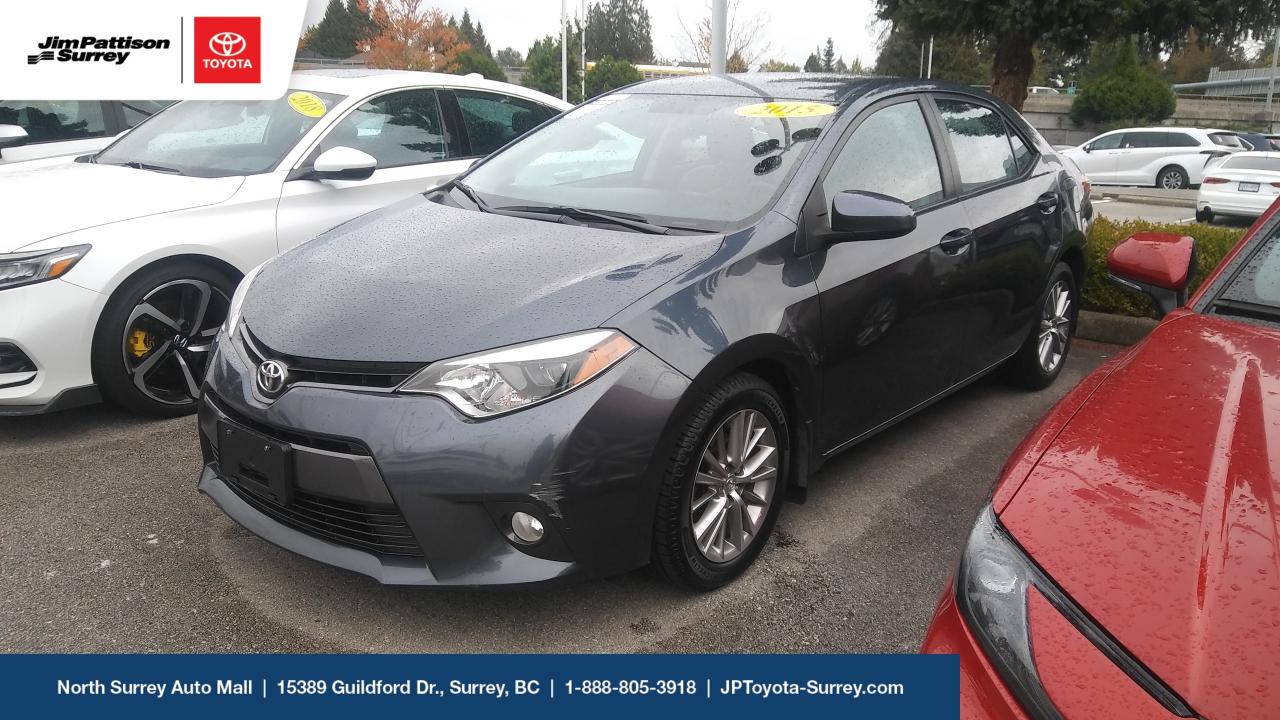 Used 2015 Toyota Corolla 4-door Sedan LE CVTi-S for sale in Surrey, BC