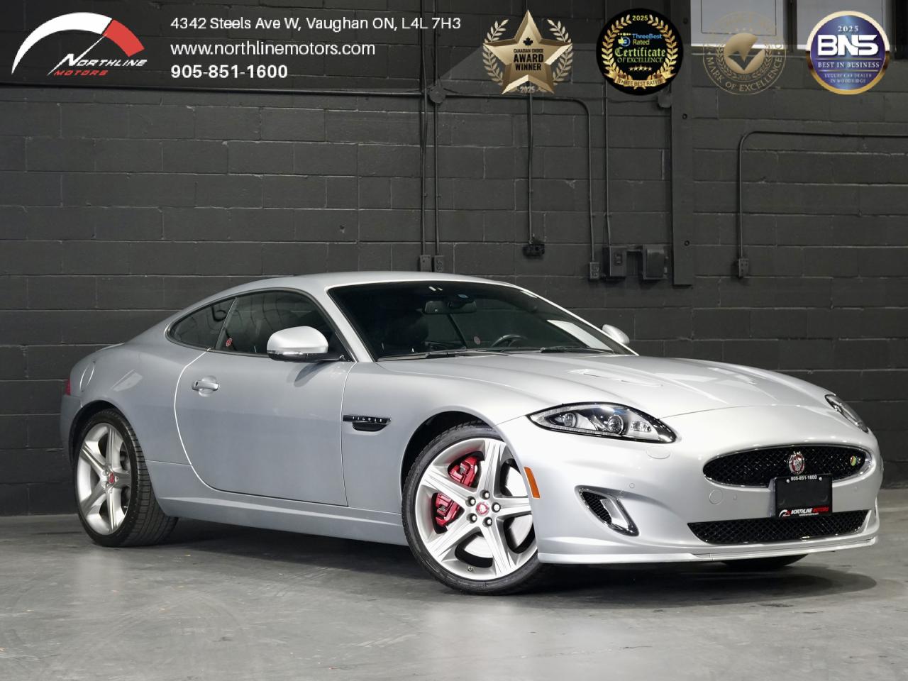 Used 2015 Jaguar XK 2dr Cpe XKR/NAV/CAM/BOWERS&WILKINS/NO ACCIDENT for sale in Vaughan, ON