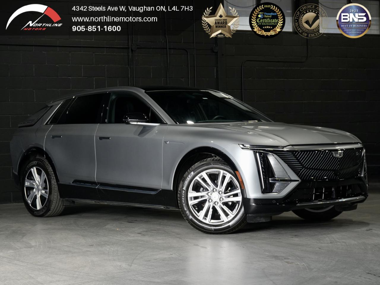 Used 2024 Cadillac LYRIQ Tech w-1SA/PANO/DRIVE ASSIST/NO ACCIDENT/1-OWNER for sale in Vaughan, ON